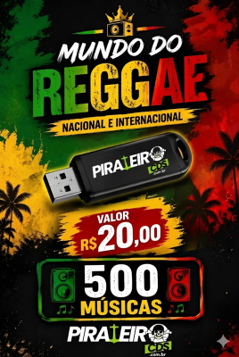 PEN DRIVE REGGAE - O MUNDO DO REGGAE 2GB