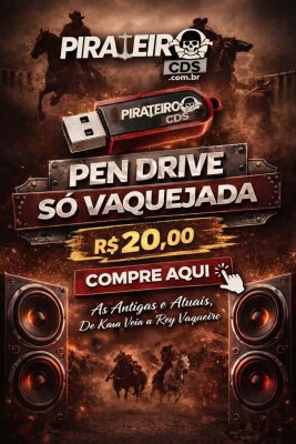 PEN DRIVE VAQUEJADA - SÓ VAQUEJADA
