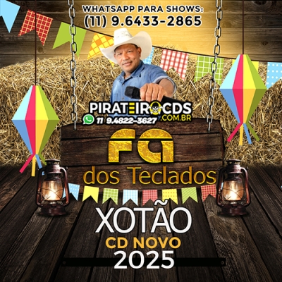 Fa dos Teclados Cd Novo Com Músicas Novas 2025